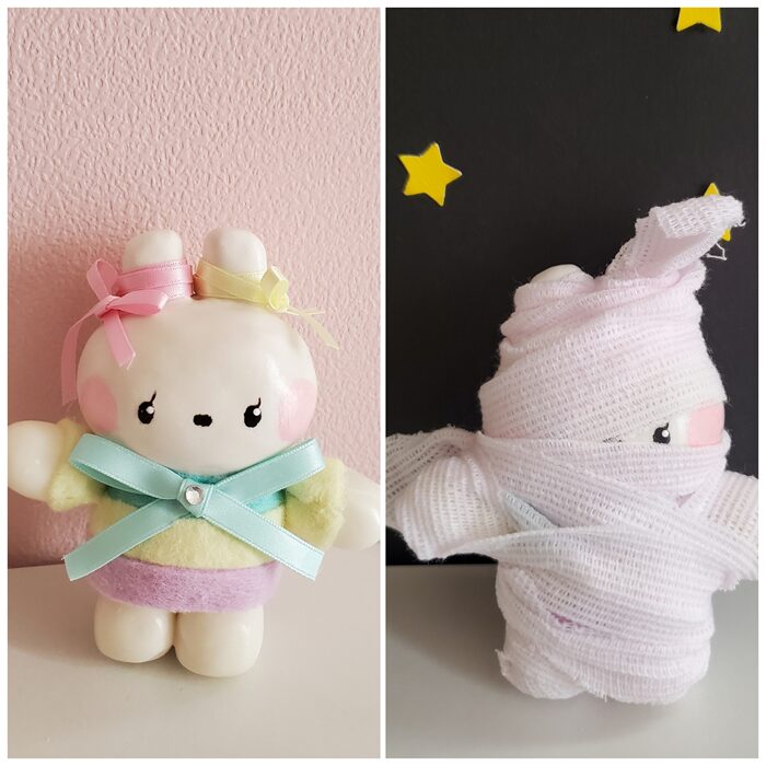 レインボーミミーとミミーラ